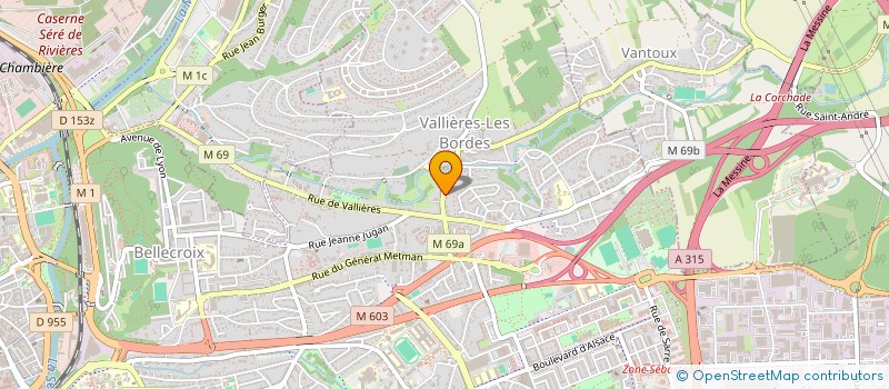 localisation de l'entreprise LE JARDIN DE CHRISTOPHE  METZ