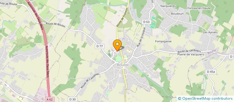 localisation de l'entreprise LE JARDIN DE GAELLE  BOULOC