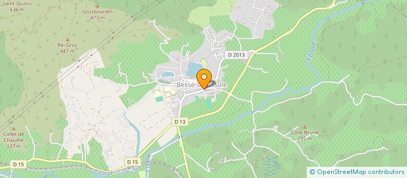 localisation de l'entreprise LE JARDIN DE GASPARD à BESSE-SUR-ISSOLE