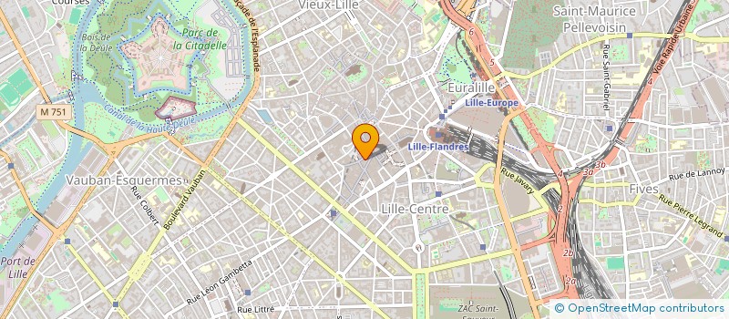 localisation de l'entreprise LE JARDIN DE JULIE à LILLE