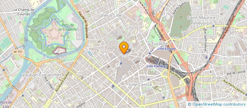 localisation de l'entreprise LE JARDIN DE LA DEESSE à LILLE