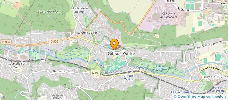 localisation de l'entreprise LE JARDIN DE LA FORME à GIF-SUR-YVETTE