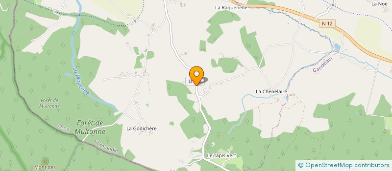 localisation de l'entreprise LE JARDIN DE LA PIE GOURMANDE à LALACELLE