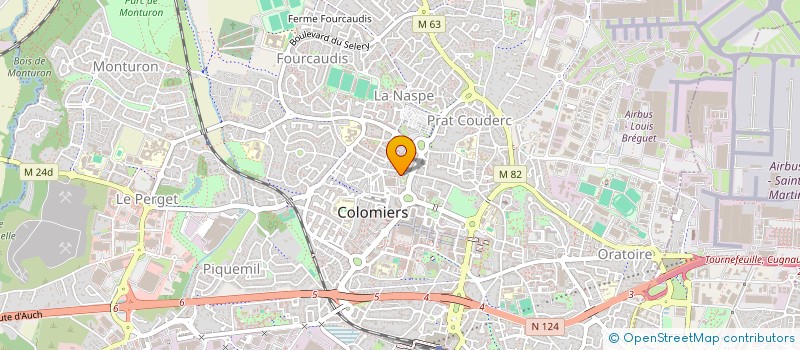 localisation de l'entreprise LE JARDIN DE LORENZ à COLOMIERS