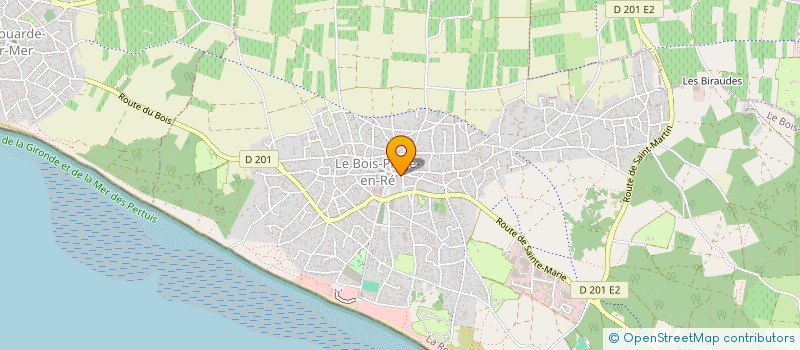 localisation de l'entreprise LE JARDIN DE LYDIE à LE BOIS-PLAGE-EN-RE