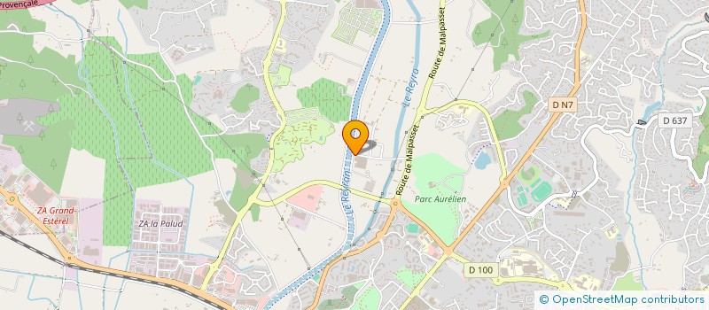 localisation de l'entreprise LE JARDIN DE MARINE à FREJUS