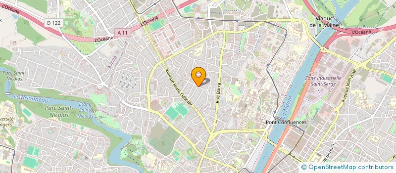 localisation de l'entreprise LE JARDIN DE MOI Z A NOUS à ANGERS