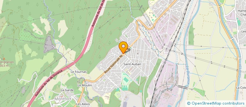 localisation de l'entreprise LE JARDIN DE MONTFORT  MONTFORT