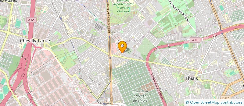 localisation de l'entreprise LE JARDIN DE NEUILLY  THIAIS