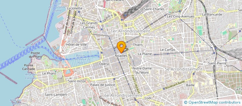 localisation de l'entreprise LE JARDIN DE NOAILLES à MARSEILLE