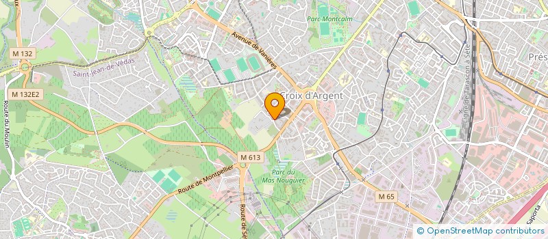 localisation de l'entreprise LE JARDIN DE NOE à MONTPELLIER