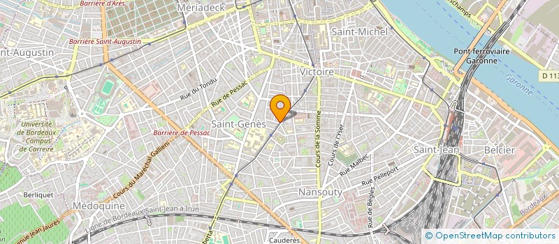 localisation de l'entreprise LE JARDIN DE PRUNE  BORDEAUX