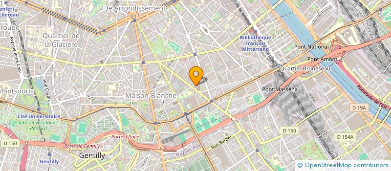 localisation de l'entreprise LE JARDIN DE PSYCHE à PARIS