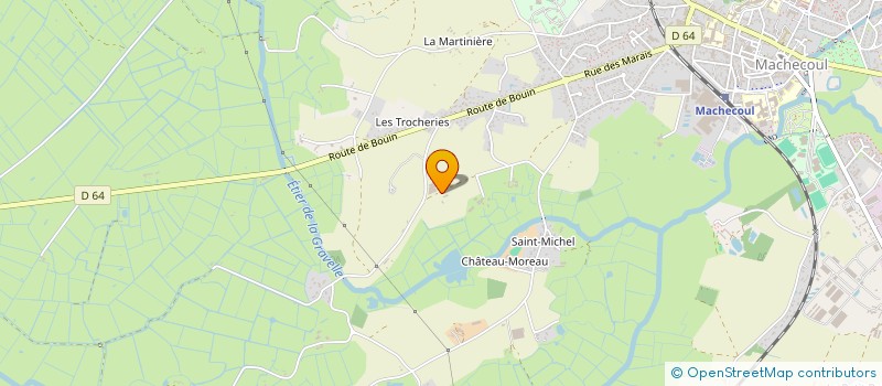 localisation de l'entreprise LE JARDIN DE SAISON à MACHECOUL-SAINT-MEME