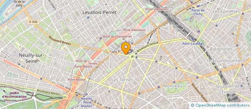 localisation de l'entreprise LE JARDIN DE SANS SOUCI à PARIS