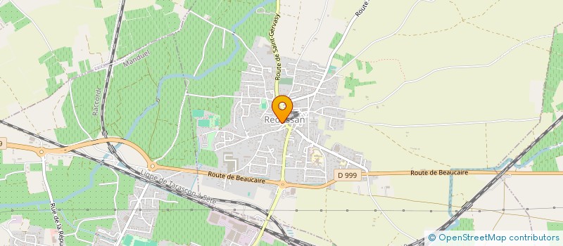 localisation de l'entreprise LE JARDIN DE SEB  REDESSAN