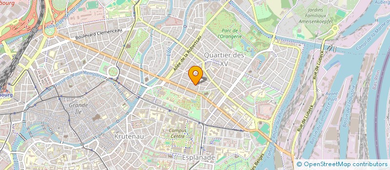 localisation de l'entreprise LE JARDIN DE SLEIDAN à STRASBOURG