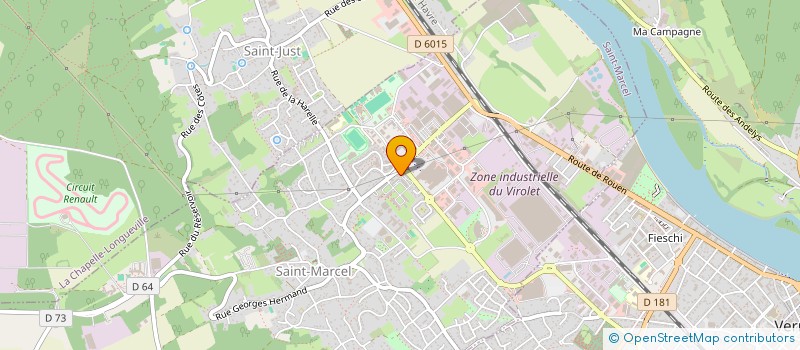 localisation de l'entreprise LE JARDIN DE STEPHANIE à SAINT-MARCEL
