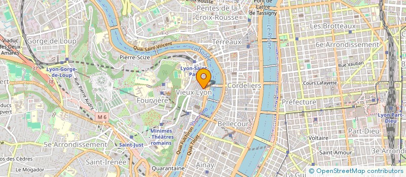 localisation de l'entreprise LE JARDIN DE SYLVIE à LYON