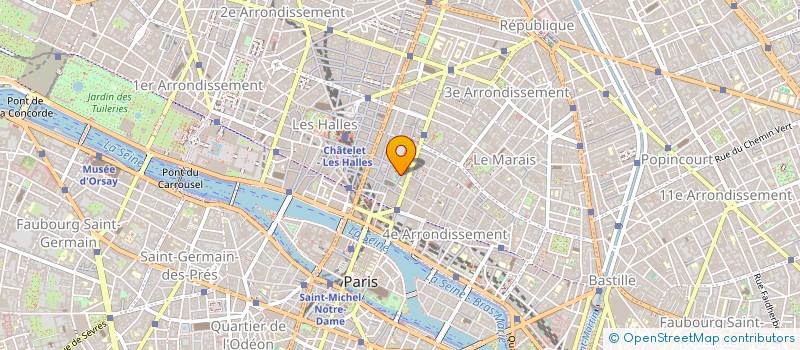 localisation de l'entreprise LE JARDIN DE THE  PARIS