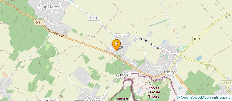localisation de l'entreprise LE JARDIN DE VALENTIN à THOIRY