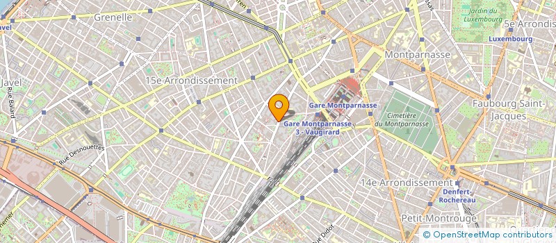 localisation de l'entreprise LE JARDIN DE VICTORIA à PARIS