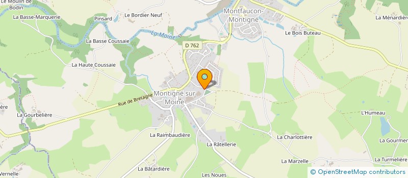 localisation de l'entreprise LE JARDIN DES 1000 PATTES à SEVREMOINE