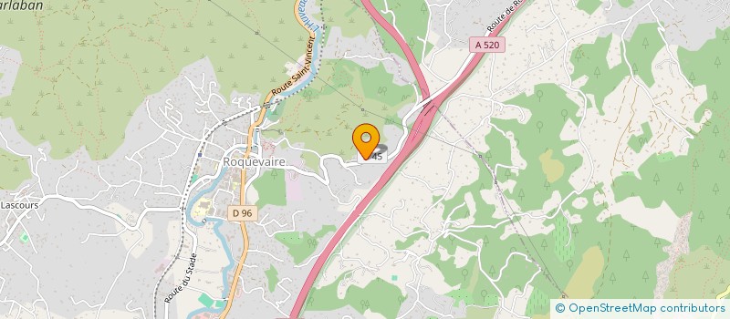 localisation de l'entreprise LE JARDIN DES AMPHOUX  ROQUEVAIRE