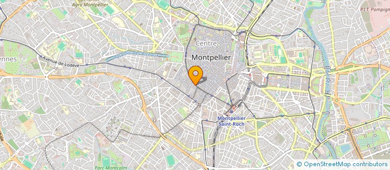 localisation de l'entreprise LE JARDIN DES ARTS à MONTPELLIER