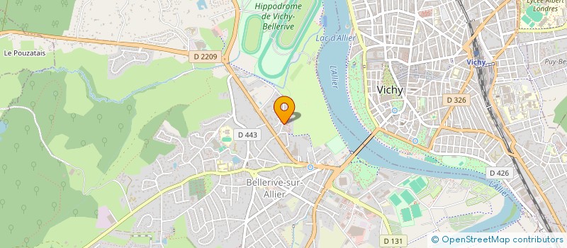 localisation de l'entreprise LE JARDIN DES BAMBINS  BRUGHEAS