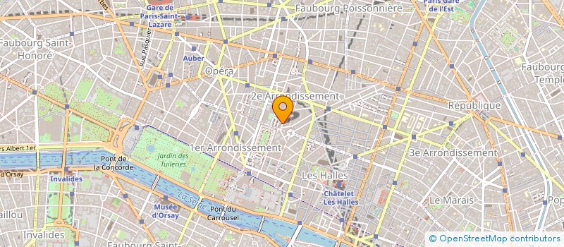 localisation de l'entreprise LE JARDIN DES DELICES à PARIS