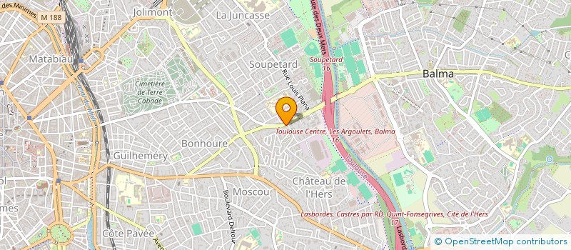 localisation de l'entreprise LE JARDIN DES DELICES à TOULOUSE