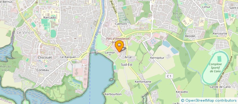 localisation de l'entreprise LE JARDIN DES ENFANTS à VANNES