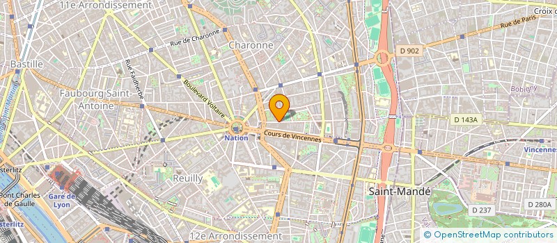 localisation de l'entreprise LE JARDIN DES FLEURS SECHEES  PARIS