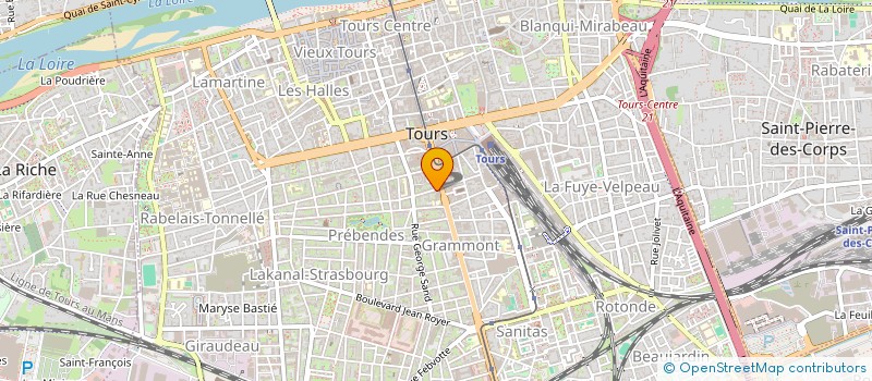 localisation de l'entreprise LE JARDIN DES INSECTES à TOURS