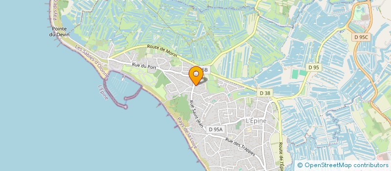 localisation de l'entreprise LE JARDIN DES LIENS  NOIRMOUTIER-EN-L'ILE