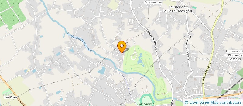 localisation de l'entreprise LE JARDIN DES LUCIOLES à MONTAUBAN