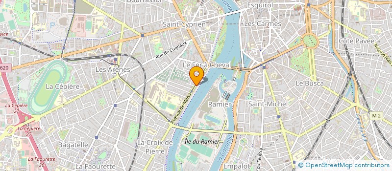 localisation de l'entreprise LE JARDIN DES LYS à TOULOUSE
