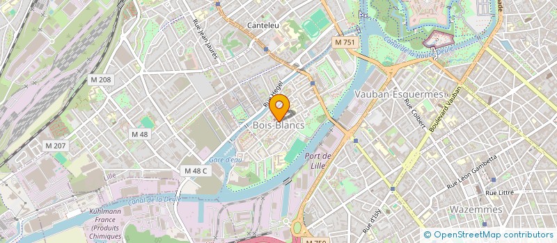 localisation de l'entreprise LE JARDIN DES PASSEREAUX à LILLE