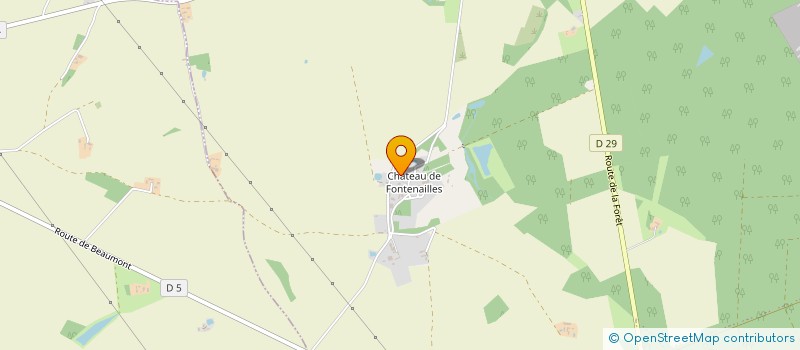 localisation de l'entreprise LE JARDIN DES POSSIBLES  BEAUMONT-LOUESTAULT