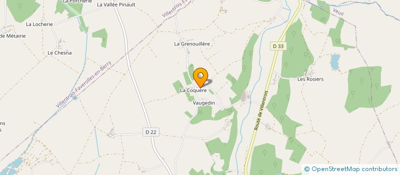 localisation de l'entreprise LE JARDIN DES ROBINIERS à LUCAY-LE-MALE