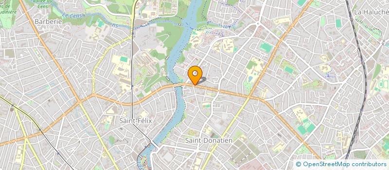 localisation de l'entreprise LE JARDIN DES SAVEURS à NANTES