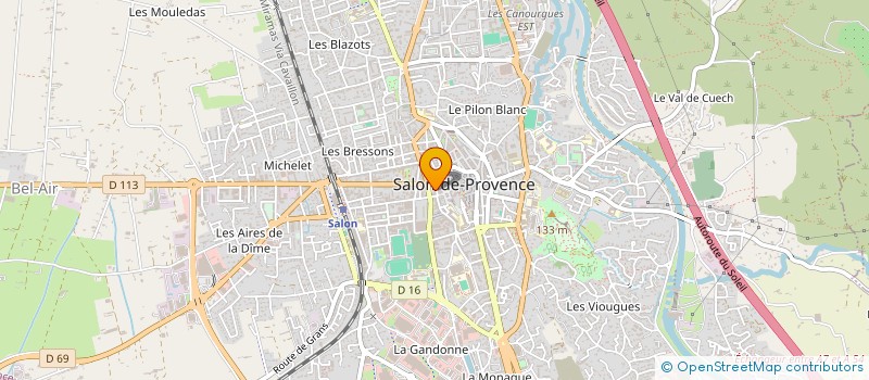 localisation de l'entreprise LE JARDIN DES SOINS à SALON-DE-PROVENCE