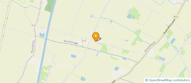 localisation de l'entreprise LE JARDIN DES TETARDS  BROUCKERQUE