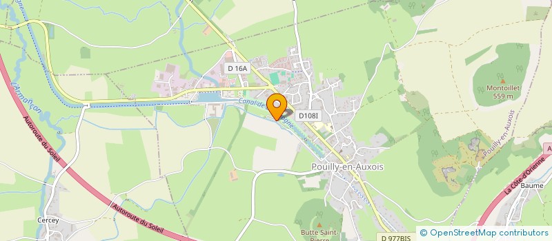 localisation de l'entreprise LE JARDIN DES TOILES à CHALON-SUR-SAONE