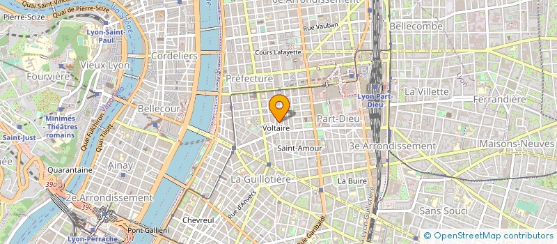 localisation de l'entreprise LE JARDIN DU BONHEUR  LYON