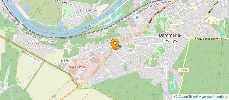 localisation de l'entreprise LE JARDIN DU GOUT à HERICY