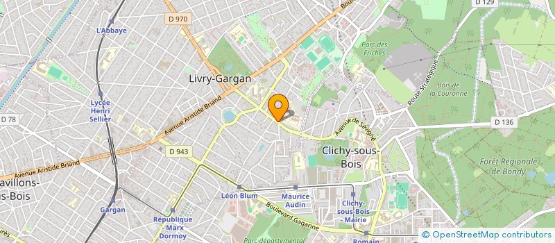 localisation de l'entreprise LE JARDIN DU PHARMACIEN à LIVRY-GARGAN