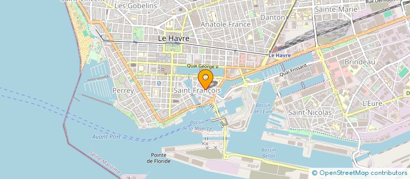 localisation de l'entreprise LE JARDIN DU PORT à LE HAVRE