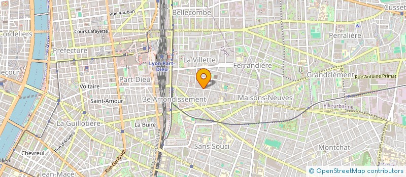 localisation de l'entreprise LE JARDIN DU PRIMEUR  LYON